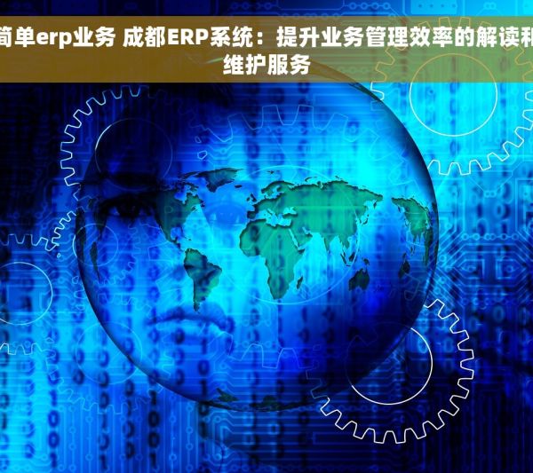 成都简单erp业务 成都ERP系统：提升业务管理效率的解读和运维维护服务